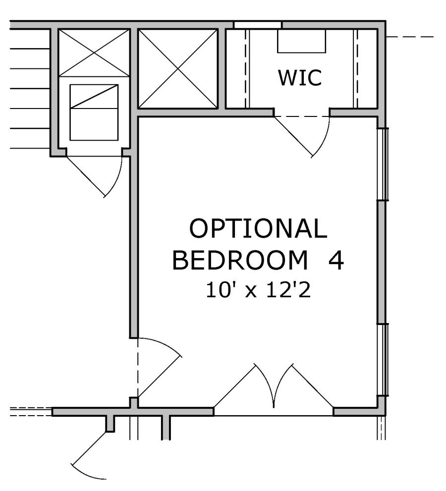 Optional 4th Bedroom at Loft